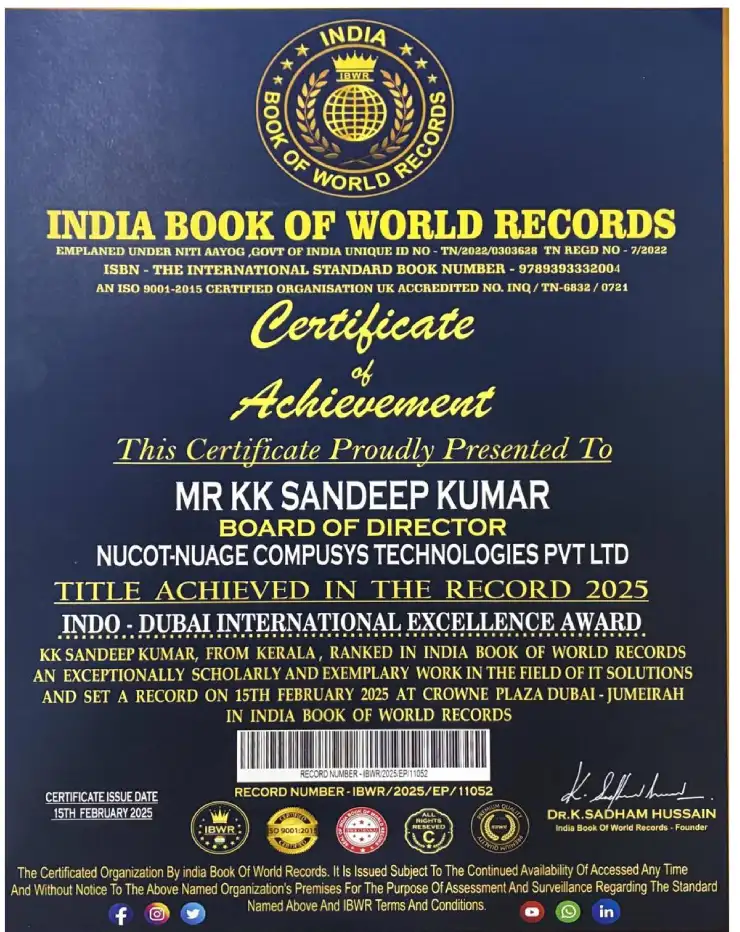 Nucot Award 2