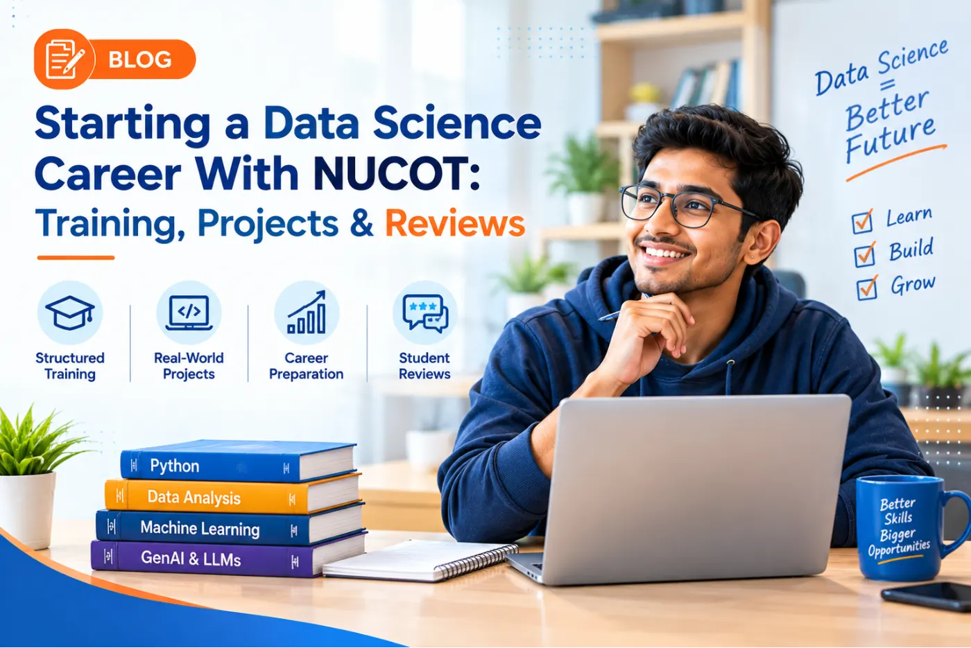 Starting a Data Science Career With NUCOT: Training, Projects & Reviews