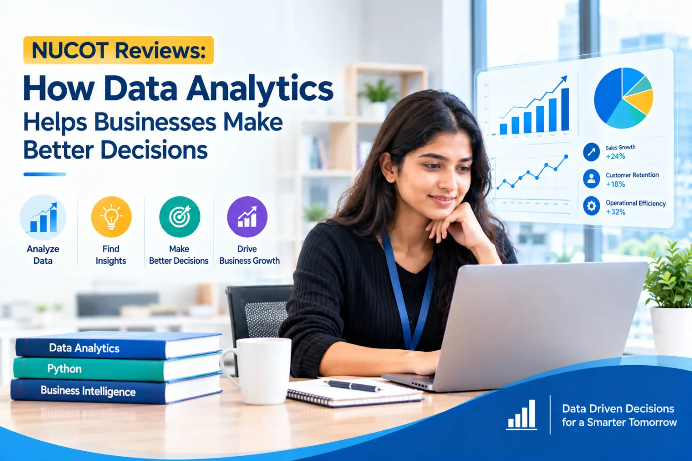 NUCOT Reviews: How Data Analytics Helps Businesses Make Better Decisions