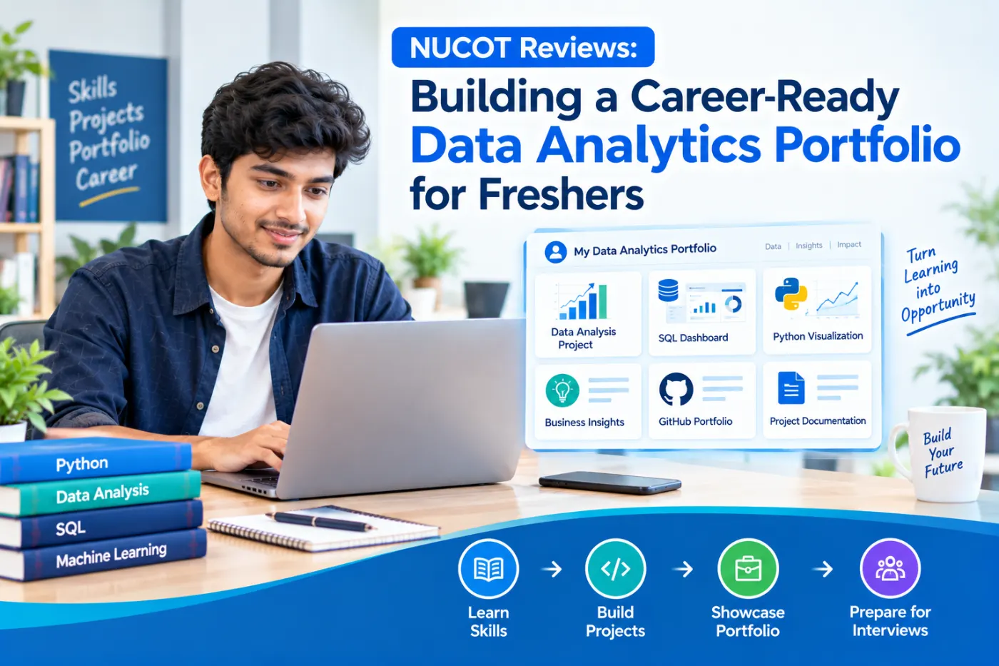 NUCOT Reviews: Building a Data Analytics Portfolio for Freshers